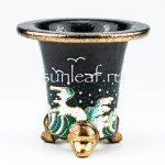 Горшок Фукиран Фуран "Морские волны" высокий