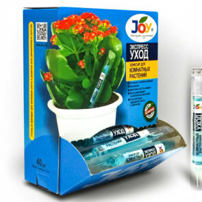Эликсир для комнатных цветов JOY Экспресс уход ампула,10 мл