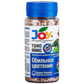 Удобрение минеральное ТРИО МИКС Обильное цветение JOY гранулы, 100 гр